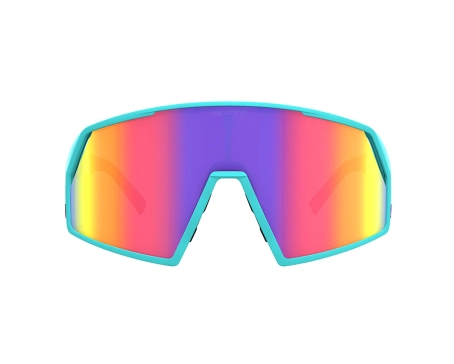 Lunettes Unisexe PRO SHIELD METAVERSE Bleu/Rose/Bleu Chrome