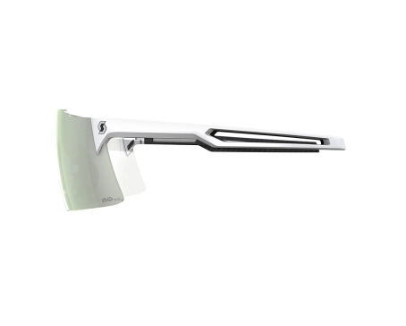 Lunettes Unisexe STRIDE Blanc/Blanc Chrome AMP