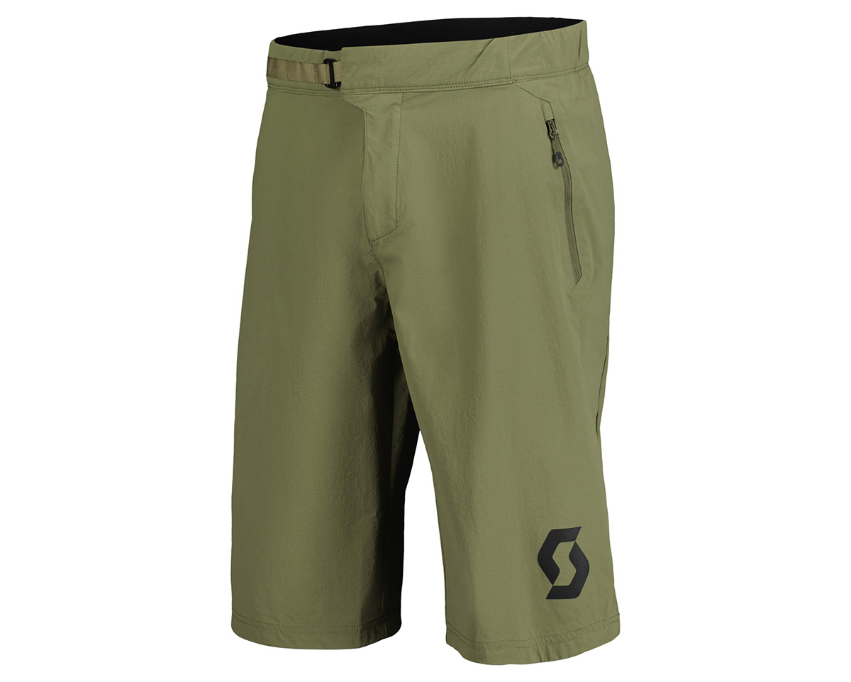 Short Homme TRAIL VERTIC AVEC PEAU Vert Foin