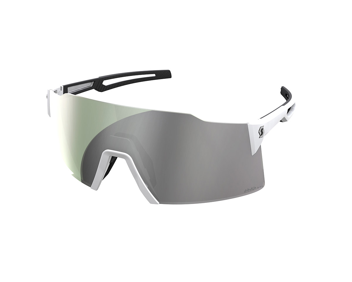 Lunettes Unisexe STRIDE Blanc/Blanc Chrome AMP