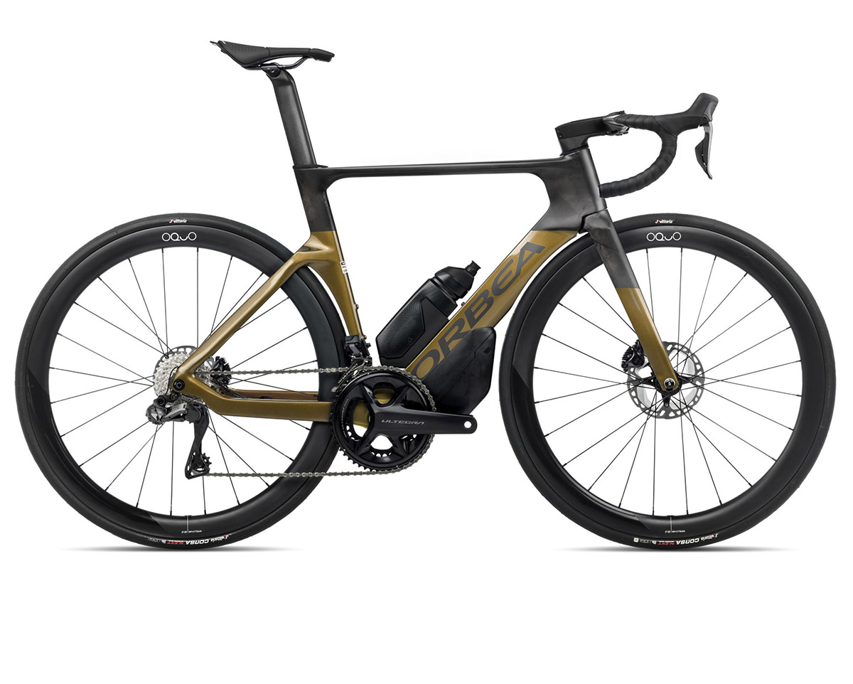 Vélo de route Unisexe ORCA AERO M20ILTD Vert Olive/Carbone
